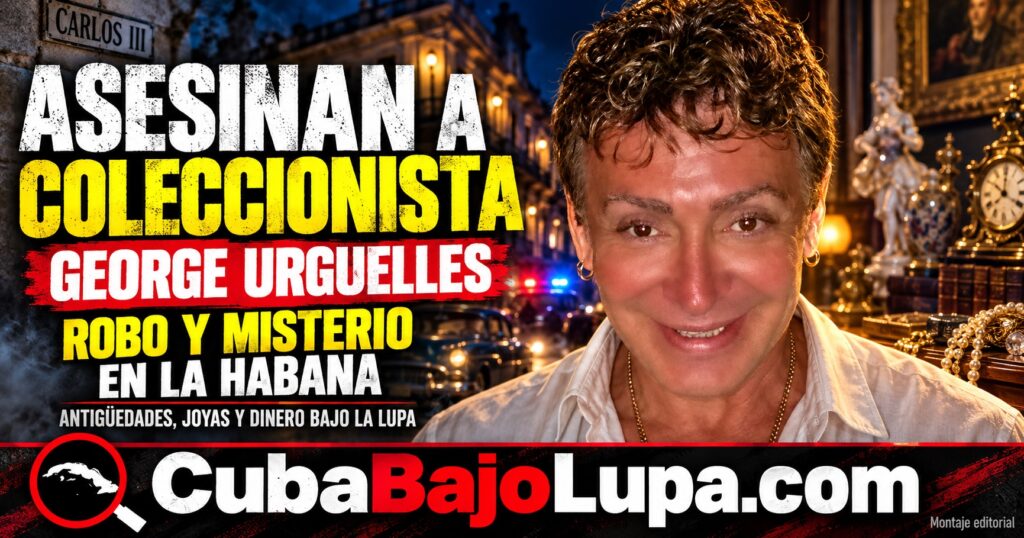CONOCIDO COLECCIONISTA DE ARTE ES ASESINADO A PUÑALADAS EN UNA DE SUS VIVIENDAS EN LA HABANA POR SU JOVEN PAREJA HOMOSEXUAL