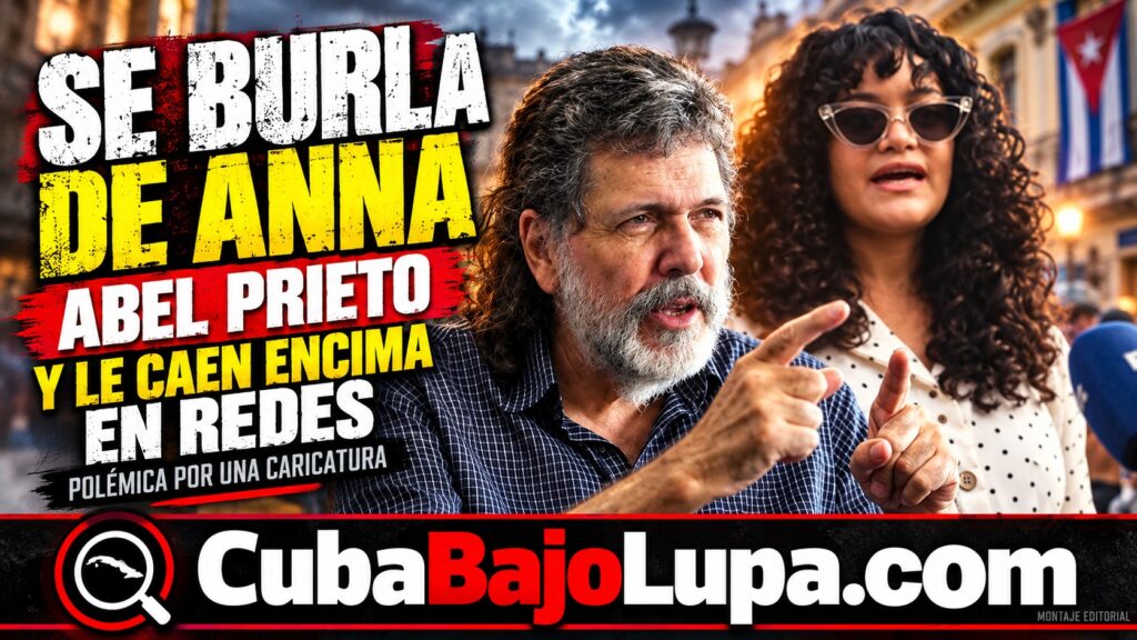 ABEL PRIETO SE BURLA DE ANNA BENSI CON UNA CARICATURA Y RECIBE UNA OLA DE CRÍTICAS EN REDES SOCIALES