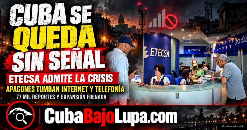 APAGONES EN CUBA DEJA SIN SERVICIO EL INTERNET DEL NAUTA HOGAR Y LAS OPERACIONES DEL TRANSFERMÓVIL