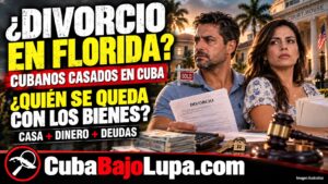 TE CASASTE EN CUBA Y AHORA VIVES EN FLORIDA: CÓMO FUNCIONA EL DIVORCIO Y QUÉ PASA CON LA CASA, EL DINERO Y LAS DEUDAS