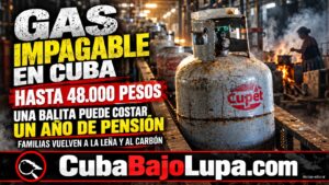 COCINAR EN CUBA SE CONVIERTE EN UN LUJO: HASTA 48.000 PESOS POR UNA BALITA DE GAS EN EL MERCADO INFORMAL