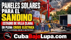ESTADIO AUGUSTO CÉSAR SANDINO DE VILLA CLARA SERÁ EL PRIMERO EN FUNCIONAR CON PANELES SOLARES DURANTE LA SERIE NACIONAL DE BÉISBOL