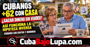 HIPOTECA INVERSA PARA CUBANOS MAYORES DE 62 AÑOS: CÓMO RECIBIR DINERO DE TU CASA Y QUÉ RIESGOS DEBES ENTENDER ANTES DE FIRMAR