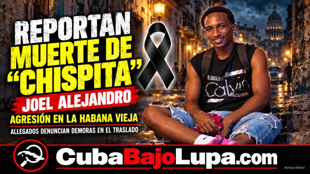 DENUNCIAN MUERTE DE UN JOVEN APUÑALADO EN LA HABANA VIEJA Y DEMORAS PARA TRASLADAR SU CUERPO A LA FUNERARIA