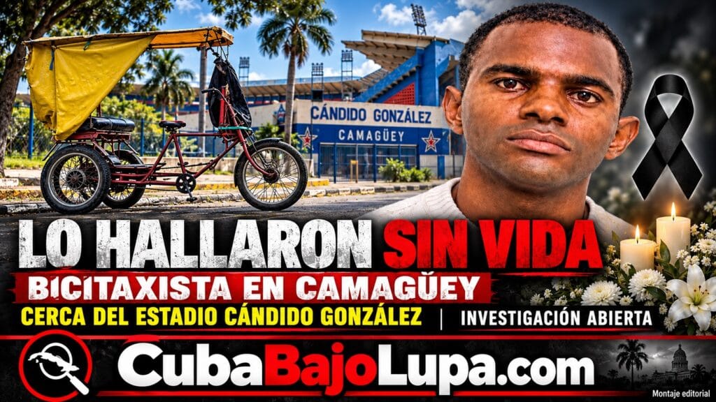 MUERTE DE BICITAXISTA EN CAMAGÜEY: INVESTIGAN EL HALLAZGO DE UN HOMBRE DE 41 AÑOS CERCA DEL ESTADIO DE BÉISBOL