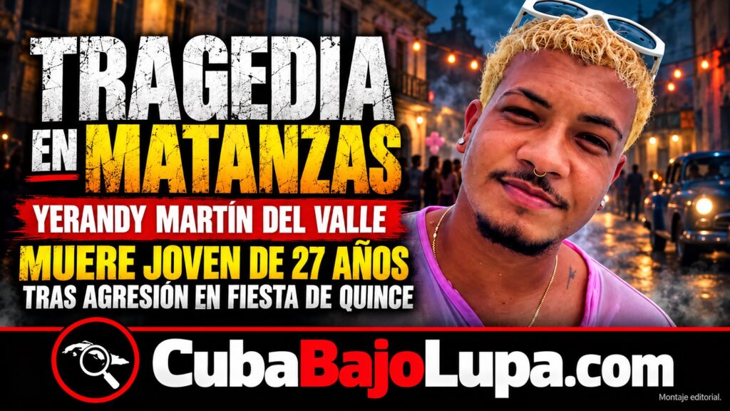 MUERE JOVEN DE 27 AÑOS TRAS PRESUNTO ATAQUE CON ARMA BLANCA DURANTE UNA FIESTA DE QUINCE AÑOS EN MATANZAS