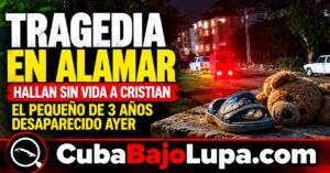 HALLAN SIN VIDA A NIÑO DE 3 AÑOS DESAPARECIDO EN ALAMAR QUIEN CAYÓ EN UNA FOSA DE AGUAS RESIDUALES MIENTRAS JUGABA
