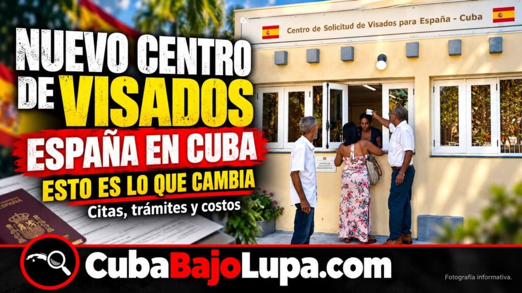ABRE EN LA HABANA EL NUEVO CENTRO DE VISADOS DE ESPAÑA: ESTO ES LO QUE CAMBIA PARA LOS CUBANOS