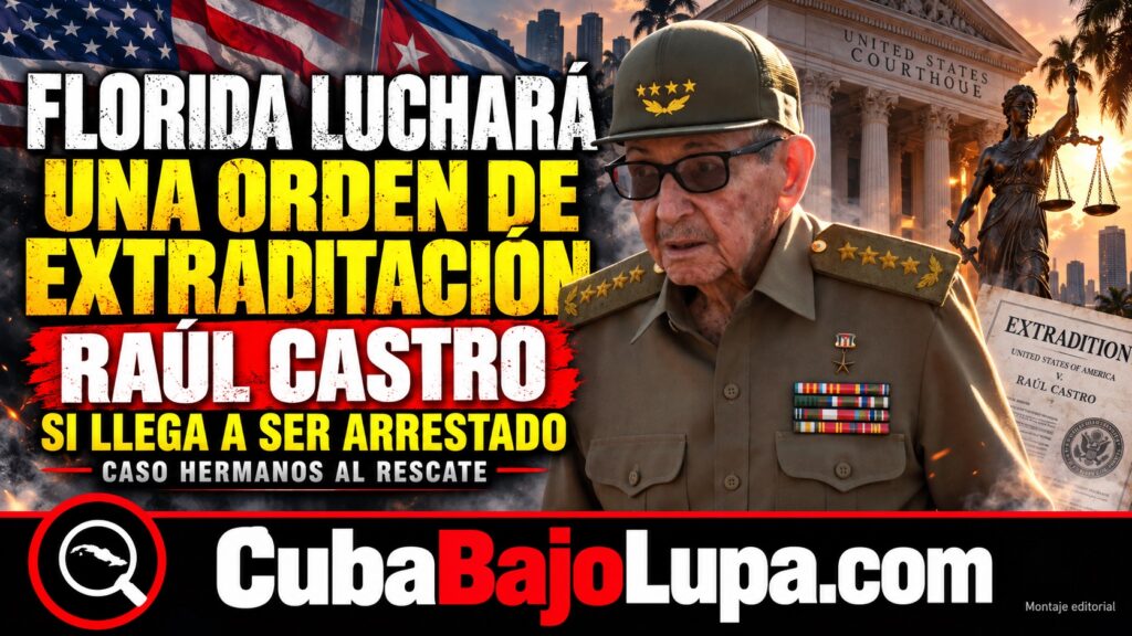 FLORIDA LUCHARÁ UNA ORDEN DE EXTRADITACIÓN CONTRA RAÚL CASTRO SI LLEGA A SER ARRESTADO