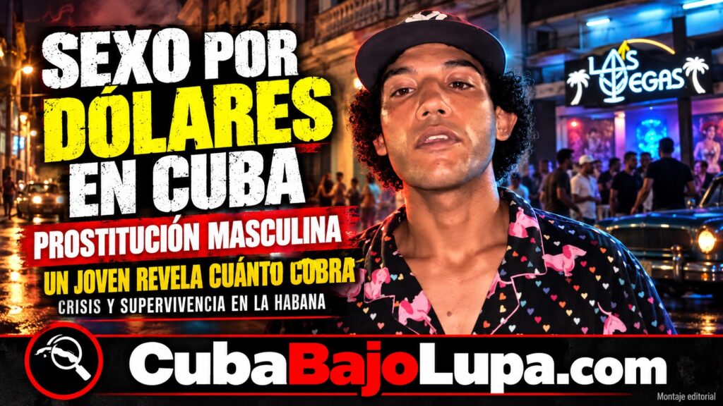 PROSTITUCIÓN MASCULINA EN CUBA: JOVEN HABANERO REVELA CUÁNTO COBRA A TURISTAS PARA SOBREVIVIR A LA CRISIS ECONÓMICA