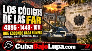 LOS NÚMEROS SECRETOS DE LAS FAR: ASÍ SE ESCONDE LA ESTRUCTURA DEL EJÉRCITO CUBANO DETRÁS DE CÓDIGOS COMO 4895, 1448 Y 1011